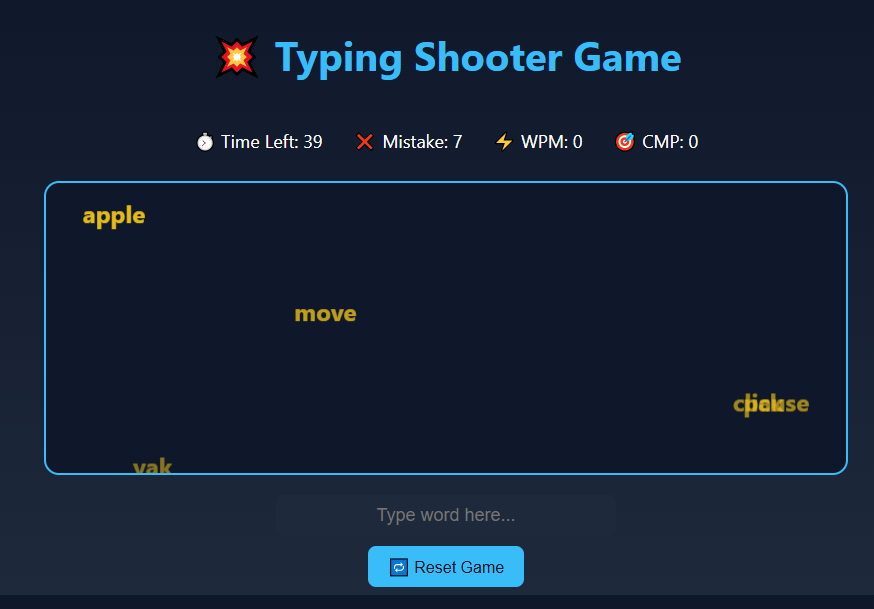 Typing Game