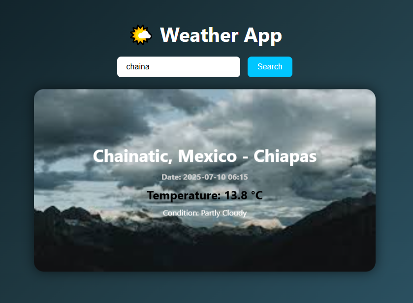 Weather App
